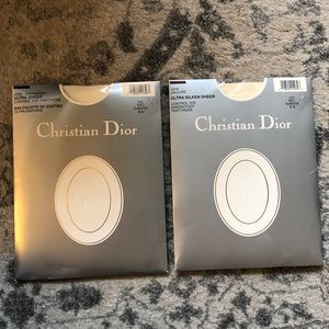 Christian Dior Ultra Sheer Pantyhose nylon-2 for 1